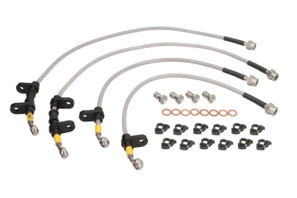 HEL Braided Brake Hoses for Honda Civic